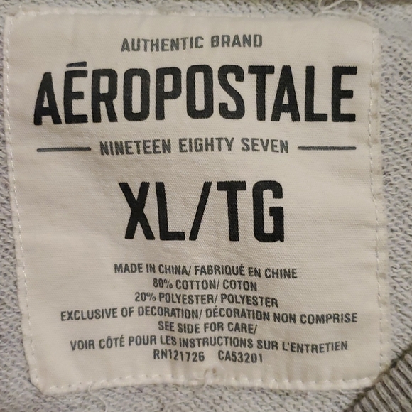 Aeropostale Striped Sweatshirt - Picture 2 of 4
